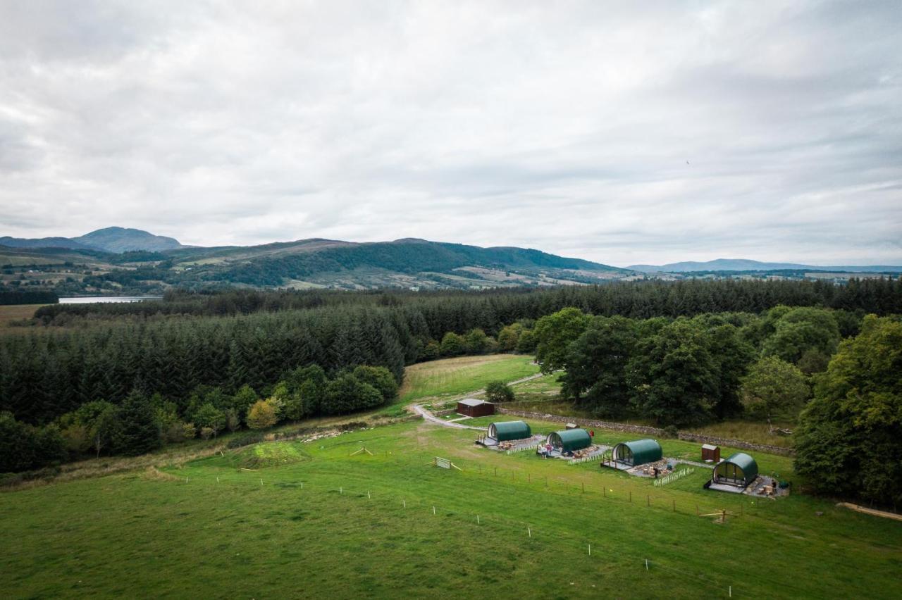 Cardross Estate Glamping Pods Hotell Stirling Eksteriør bilde